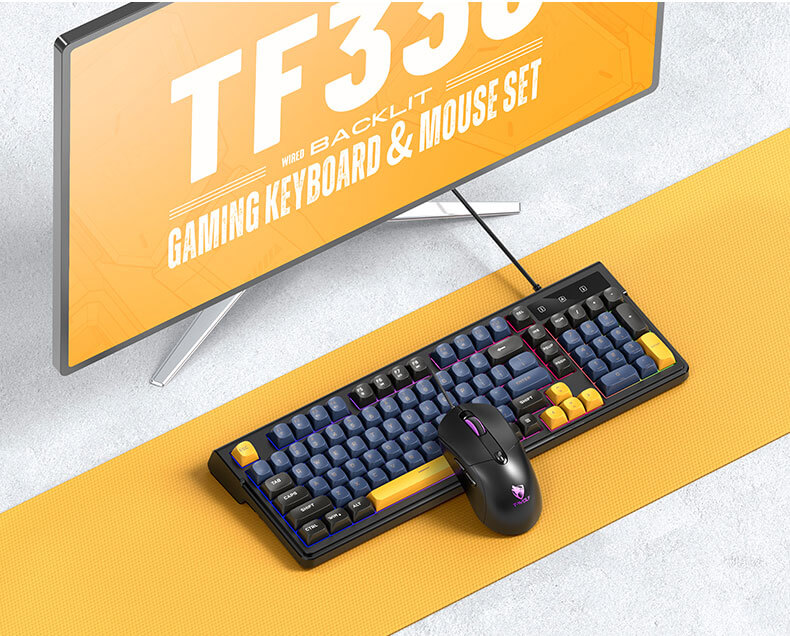 T-Wolf TF330 Gaming Keyboard & Mouse Combo