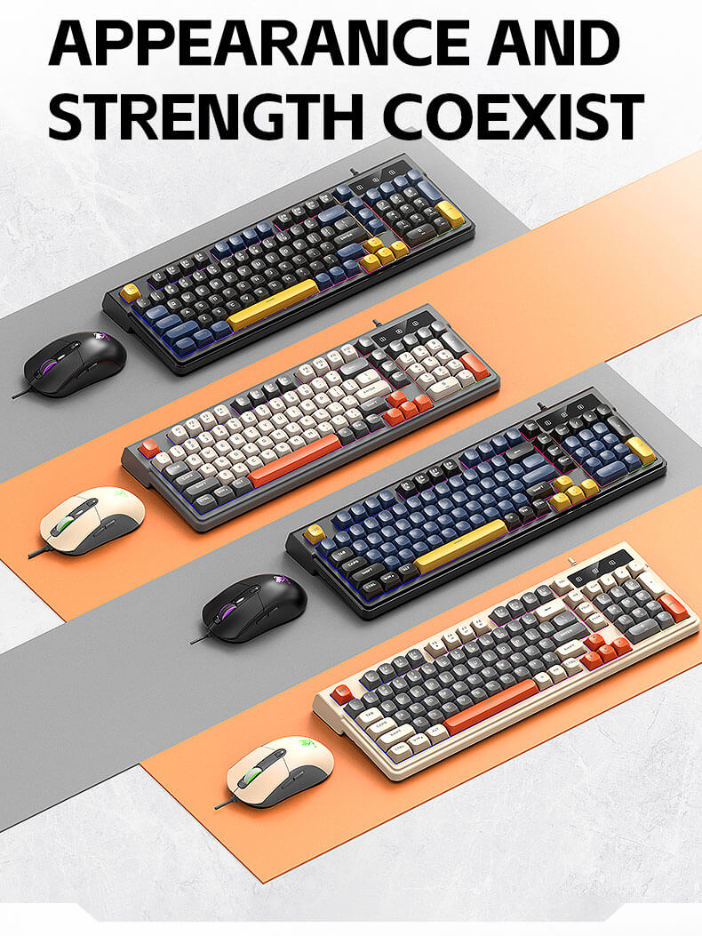 T-Wolf TF330 Gaming Keyboard & Mouse Combo